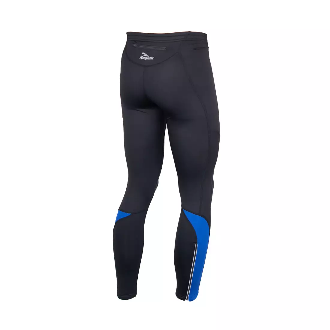 ROGELLI DUNBAR running thermal tights, black-blue