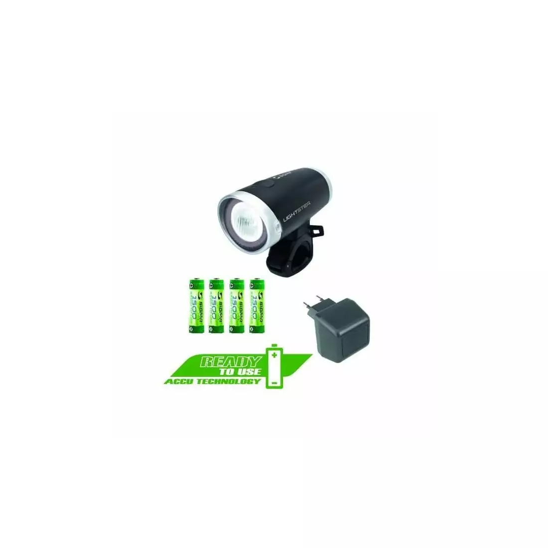 SIGMA SPORT - LIGHTSTER headlamp + charger - color: Black