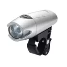 TORCH High Beamer White 3 - front bicycle light - color: Silver