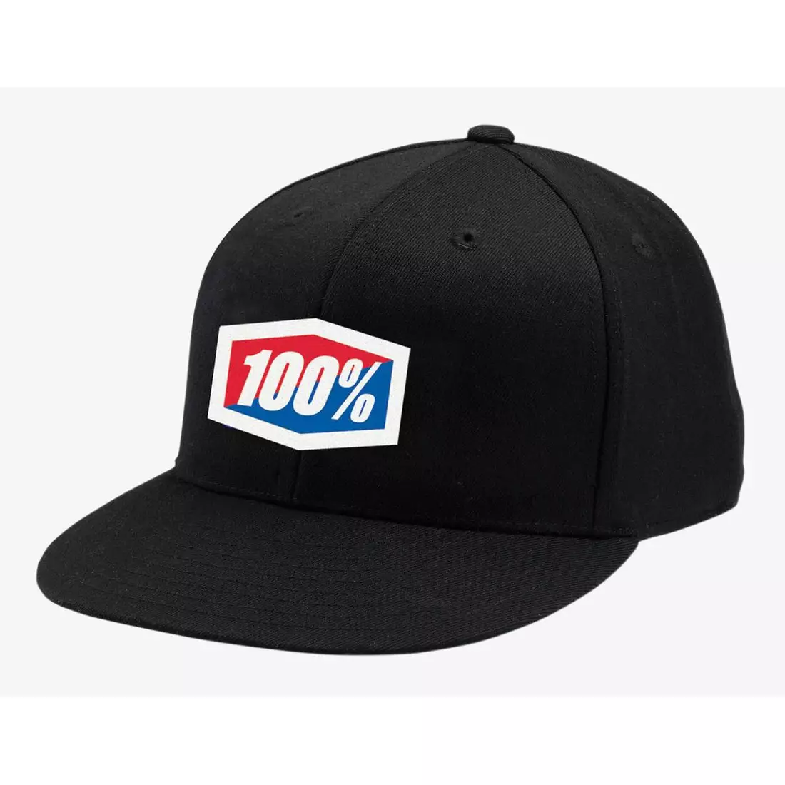 100% baseball cap official J-Fit flexfit hat black STO-20040-001-17