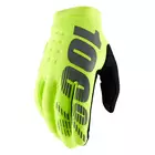 100% bicycle gloves brisker cold weather fluo yellow STO-10016-004-12