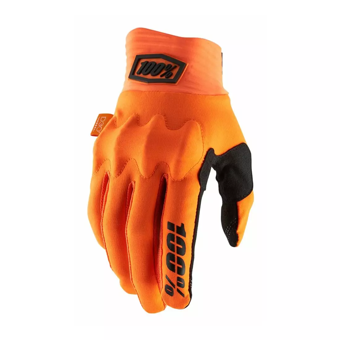 100% bicycle gloves cognito orange STO-10013-260-12