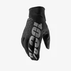 100% bicycle gloves hydromatic brisker black STO-10010-001-12