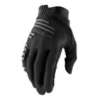 100% bicycle gloves r-core black STO-10017-001-12