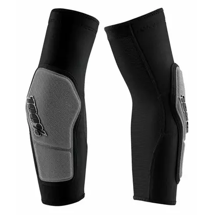 100% elbow protectors ridecamp black grey STO-90140-057-10