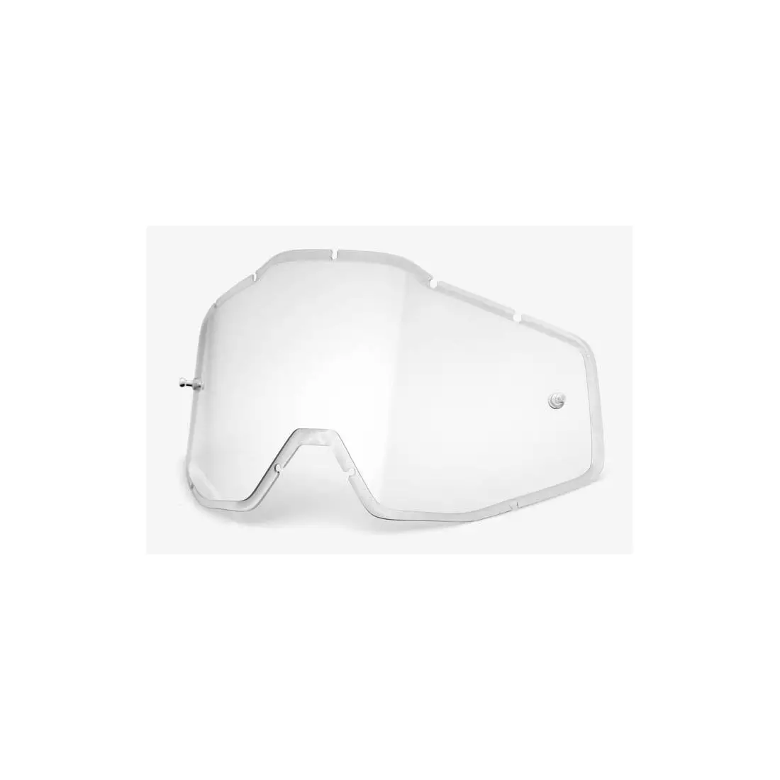 100% goggle glass racecraft/accuri/strata (clear lens HD double Anti-Fog) STO-51004-010-02