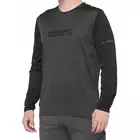 100% long sleeve men's shirt ridecamp black charcoal STO-41402-181-10