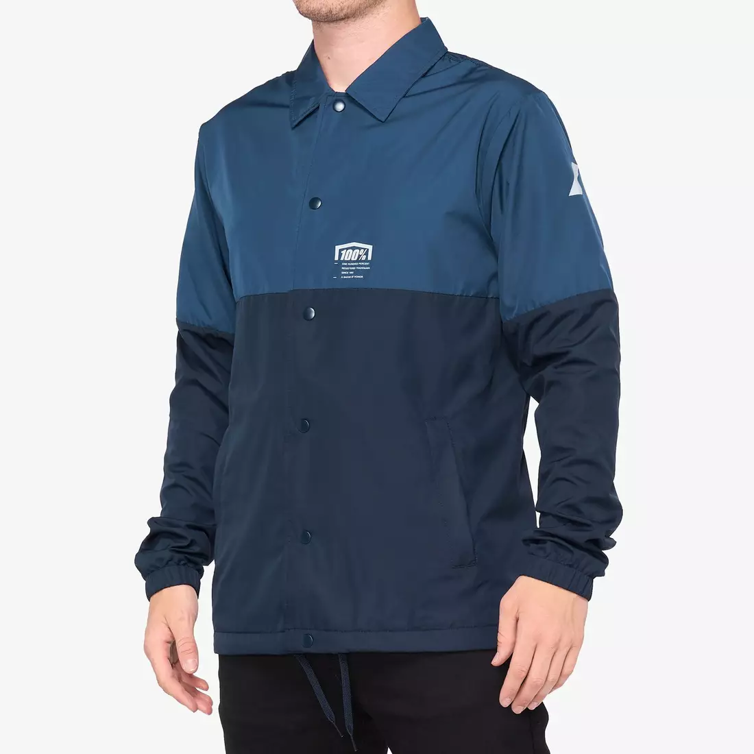 100% man's windjacket ascott coaches jacket navy STO-39010-015-10