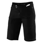 100% men's cycling shorts airmatic black STO-42317-001-30