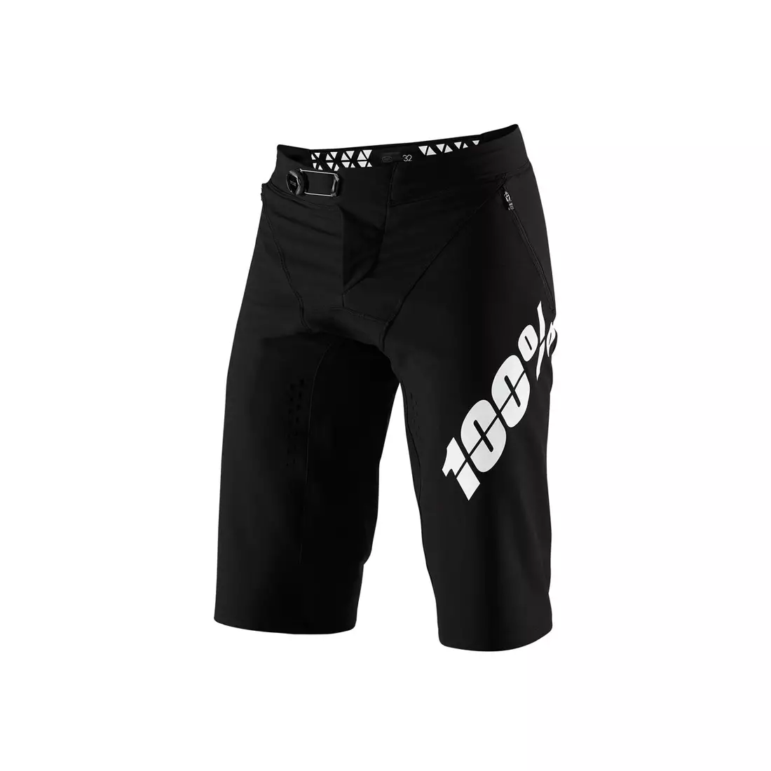 100% men's cycling shorts r-core x black STO-42002-001-38