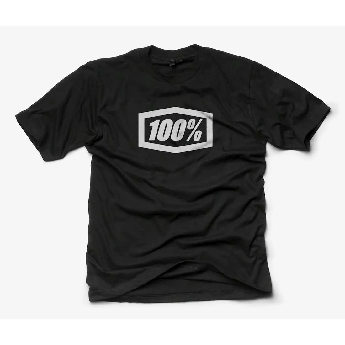 100% short sleeve men's shirt essential black STO-32016-001-14