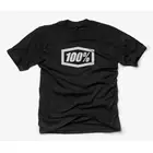 100% short sleeve men's shirt essential black STO-32016-001-14
