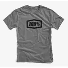 100% short sleeve men's shirt essential gunmetal heather STO-32016-025-10