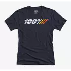 100% short sleeve men's shirt motorrad tech tee navy heather STO-35010-015-11