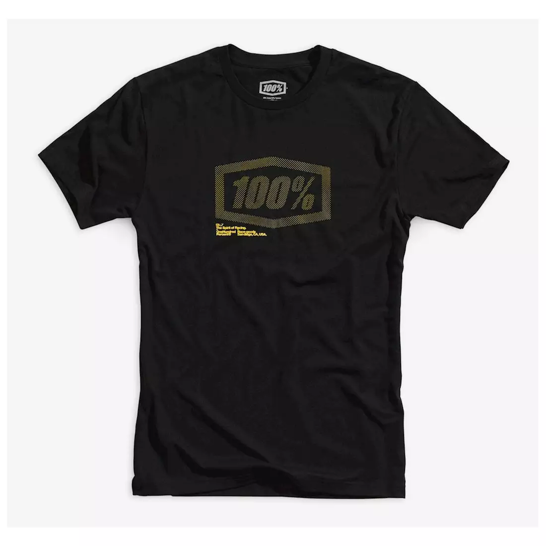 100% short sleeve men's shirt occult black STO-32096-001-11