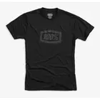 100% short sleeve men's shirt positive tech tee black STO-35011-001-11