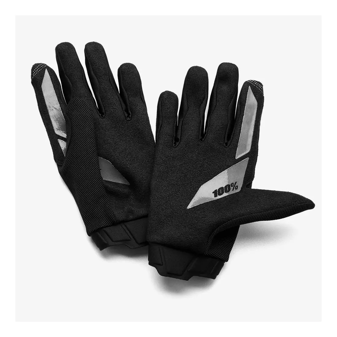 100% women's cycling gloves ridecamp blue STO-11018-002-10