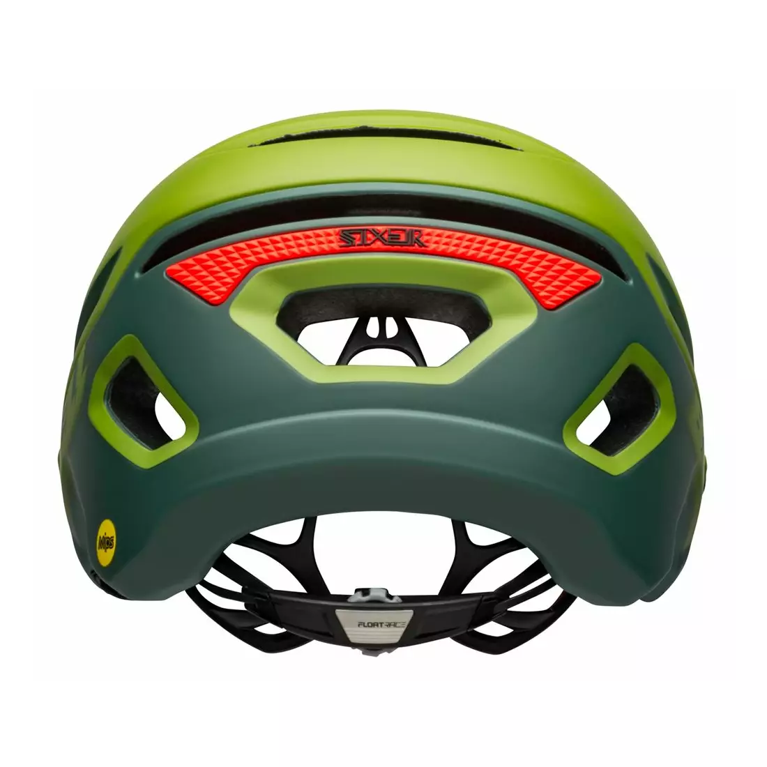 BELL bicycle helmet mtb SIXER INTEGRATED MIPS, matte gloss green infrared 