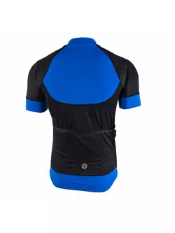 DEKO BURAQ men's cycling short sleeve jersey black / blue