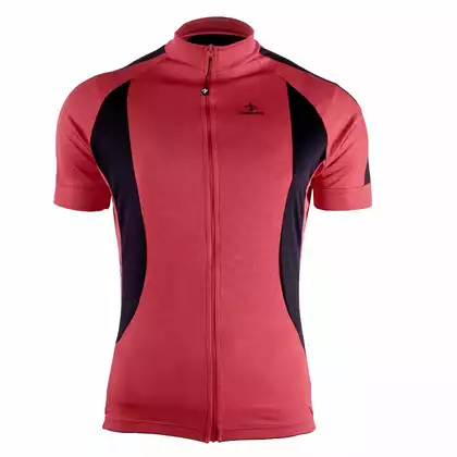 DEKO WHITE man's cycling short sleeve jersey red-black