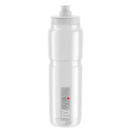 ELITE FLY Bicycle water bottle 950ml, transparent