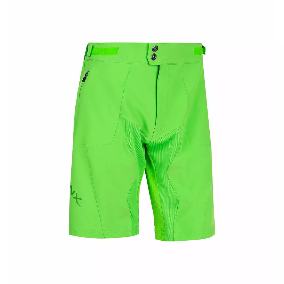 ENDURANCE LEICHHARDT men's MTB shorts with boxers green E181374