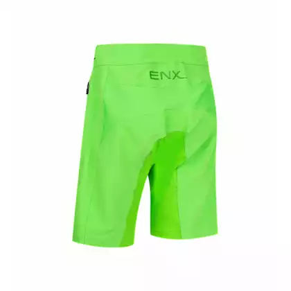 ENDURANCE LEICHHARDT men's MTB shorts with boxers green E181374