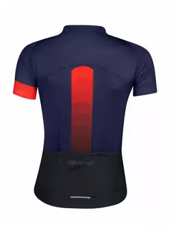FORCE women's cycling jersey ASCENT, dark blue - red 9001314