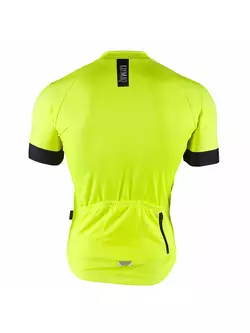 KAYMAQ BMK001 men's cycling jersey 01.165  fluor yellow