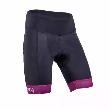 KAYMAQ women's cycling shorts, Alta 01.191 Black-pink