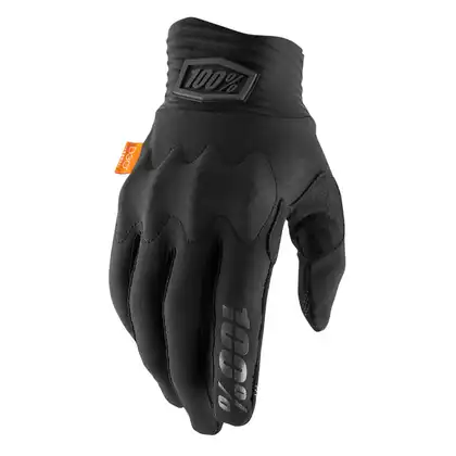 Rękawiczki 100% COGNITO Glove black charcoal roz. L (długość dłoni 193-200 mm) (NEW) STO-10013-057-12
