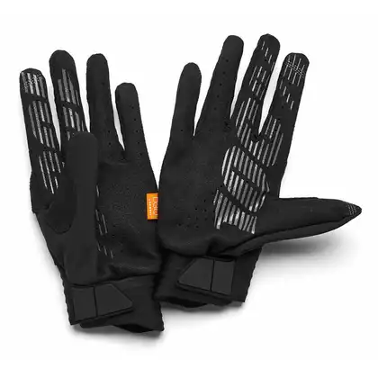 100% bicycle gloves cognito black STO-10013-057-12
