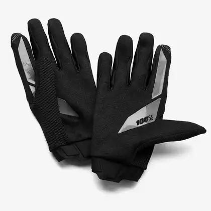 100% women's cycling gloves ridecamp blue STO-11018-002-10