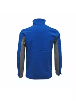 Softshell VESPER sports jacket grey-blue