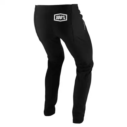 100% men's bicycle pants męskie mtb r-core x black STO-43002-001-28