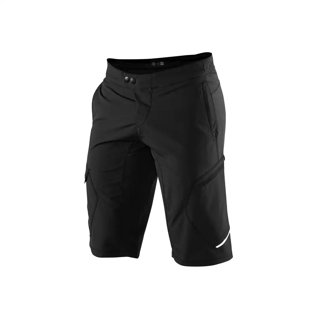 MTB Shorts New Charcoal 100% Ridecamp Men's Mountain Bike Shorts 