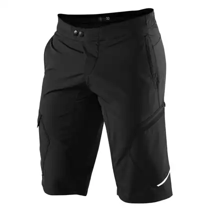 Szorty męskie 100% RIDECAMP Shorts black roz.28 (42 EUR) (NEW) STO-42401-001-28