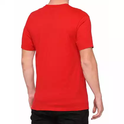 100% short sleeve men's shirt sleeve botnet red STO-32110-003-10