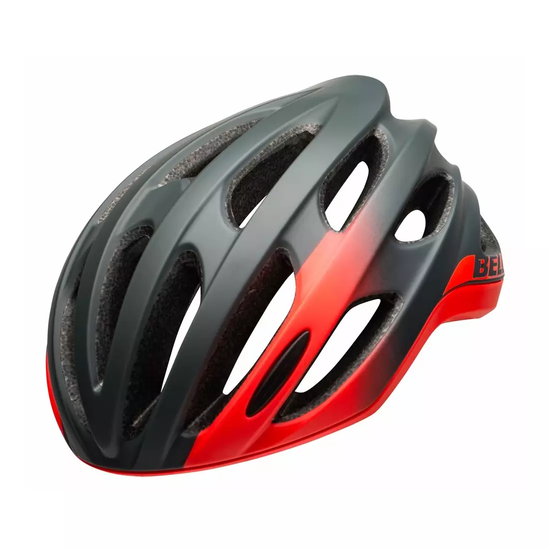 BELL FORMULA road bike helmet, matte gloss gray infrared