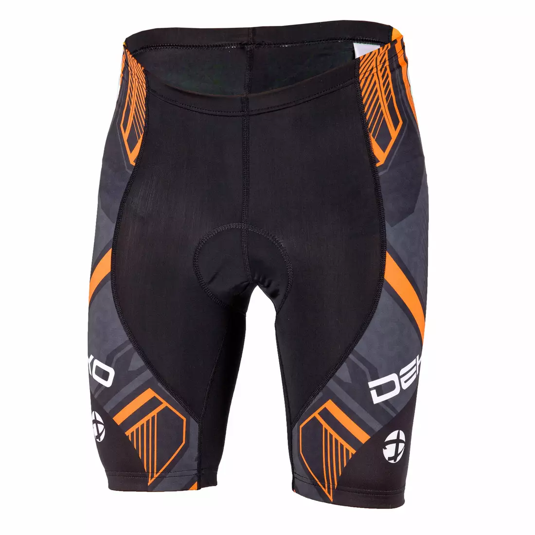 DEKO men's cycling shorts GEL orange DK-2020-005