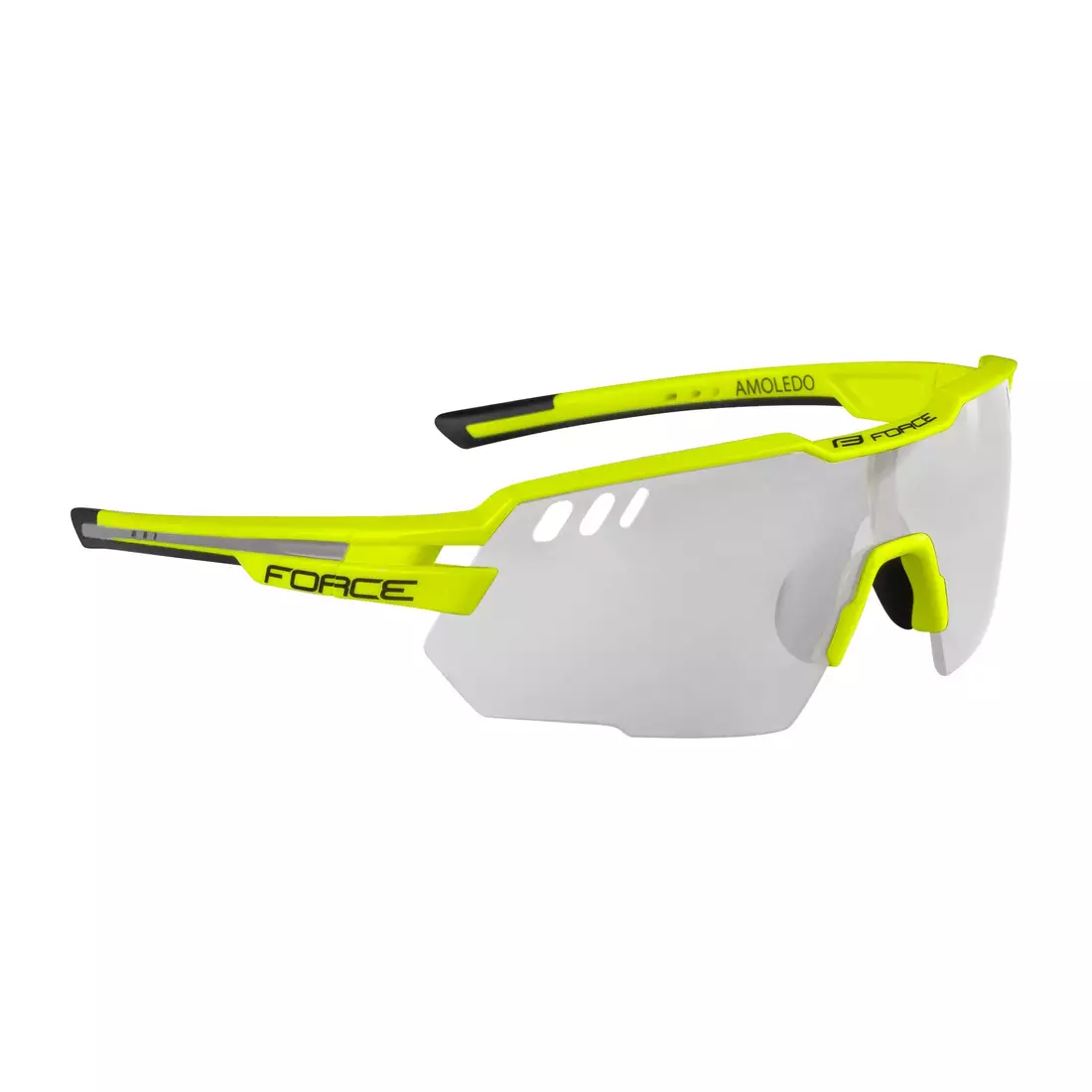 FORCE AMOLEDO Photochromic bicycle / sports glasses yellow fluorine 910852