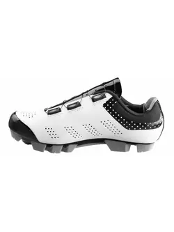 FORCE ladies' bicycle shoes MTB POINTS white 94074