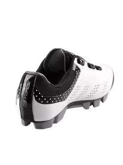 FORCE ladies' bicycle shoes MTB POINTS white 94074