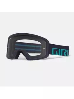 GIRO bicycle goggles tazz mtb midnight iceberg (colored glass VIVID-Carl Zeiss TRAIL + transparent glass 99% S0) GR-7114594