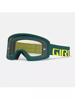 GIRO bicycle goggles tazz mtb true spruce citron (colored glass VIVID-Carl Zeiss TRAIL + transparent glass S0) GR-7114195