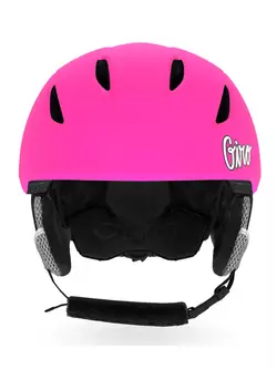 GIRO children's ski/snowboard winter helmet launch mips matte bright pink GR-7104876