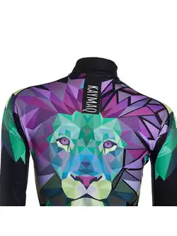KAYMAQ POLYGONAL LION women's cycling jersey