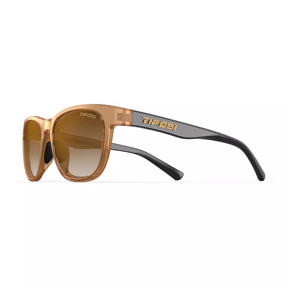 TIFOSI sports glasses swank crystal brown/onyx (Brown Gradient 14,2%) TFI-1500408179