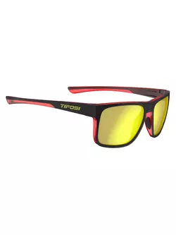 TIFOSI sports glasses swick crimson/raven (Smoke Yellow 11,2%) TFI-1520409874