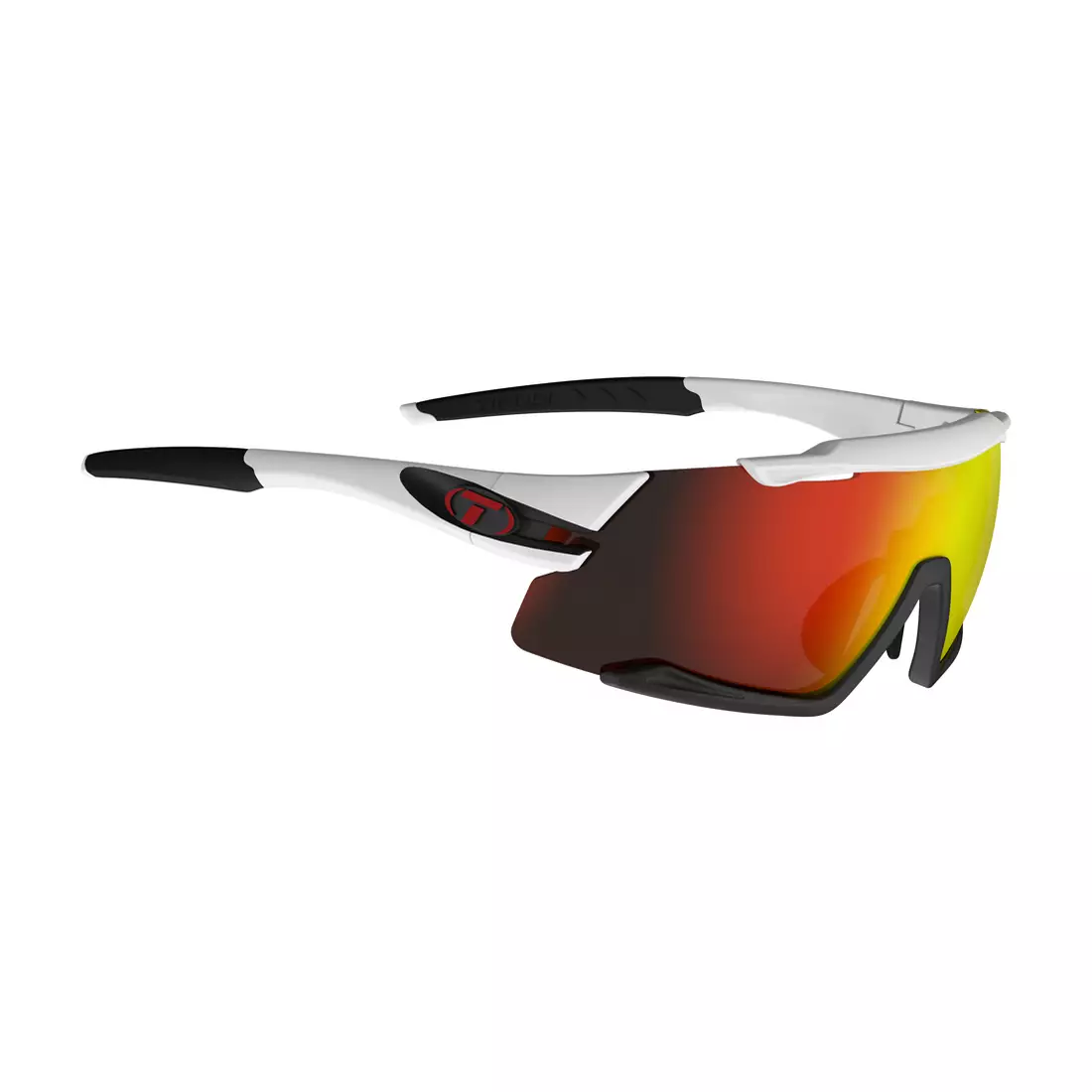 TIFOSI sports glasses with replaceable lenses aethon clarion white/black (Clarion Red, AC Red, Clear) TFI-1580104821